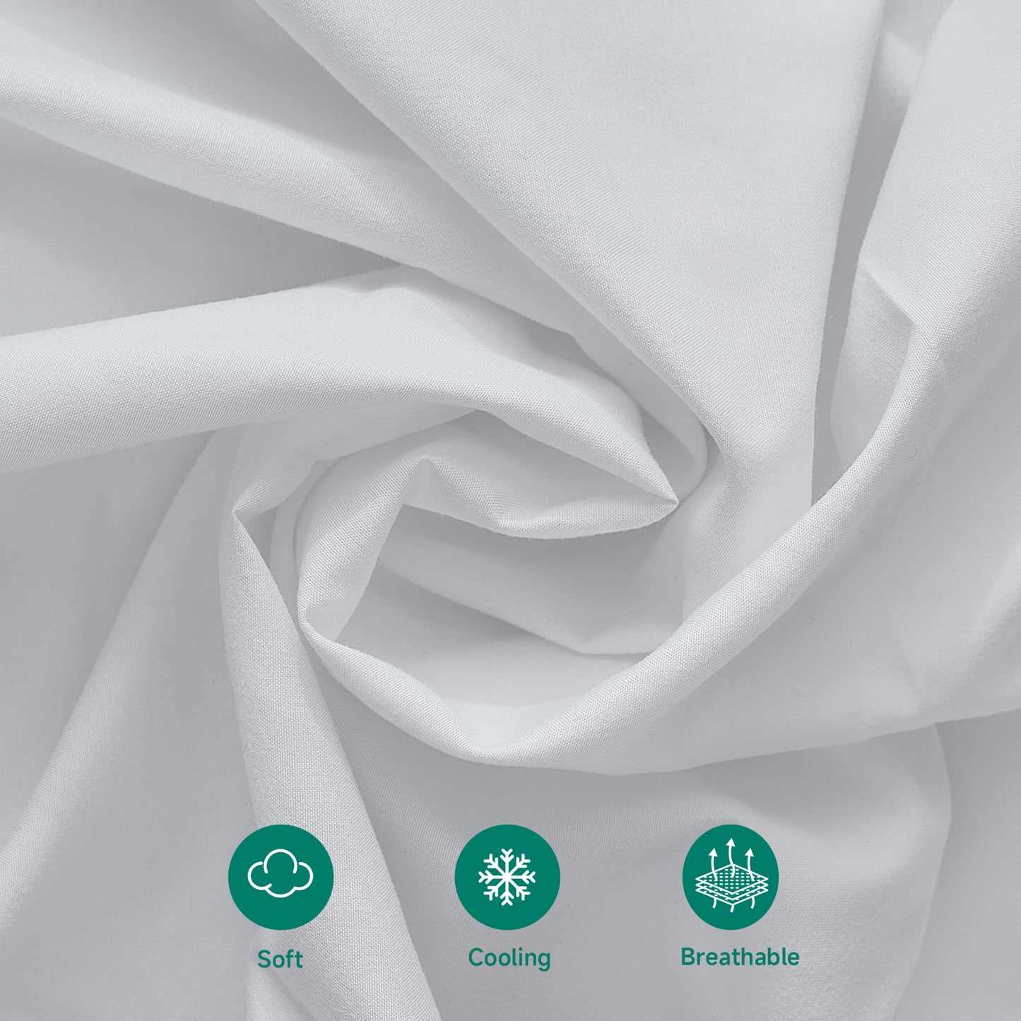 Z-hom 4 Piece cooling sheets White