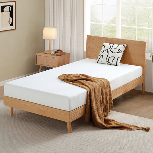 Z-HOM 6 Inch Memory Foam Mattress in a Box,Cooling Sleep Pressure Relief,Medium Firm 078