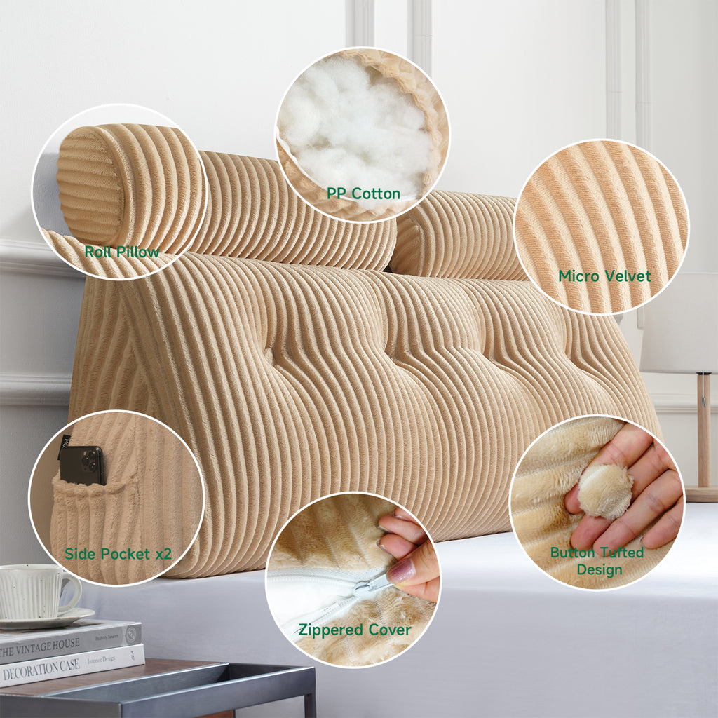 Triangular Headboard Pillow,Model P016