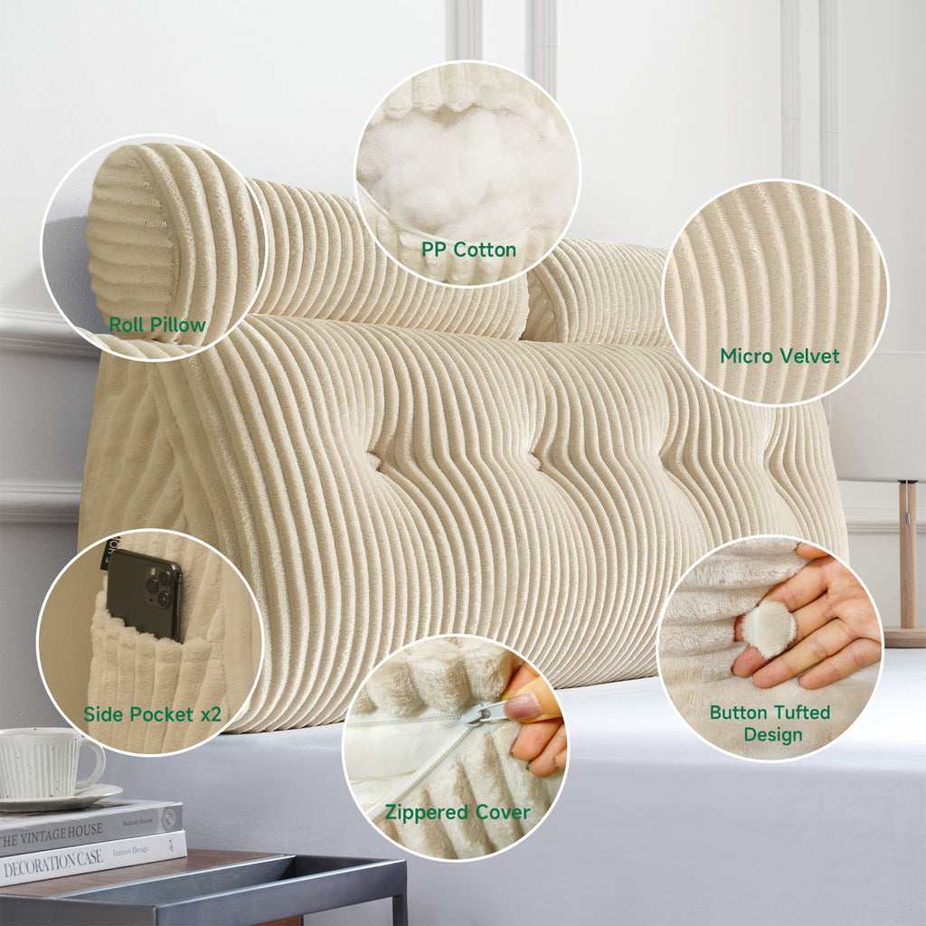 Triangular Headboard Pillow,Model P016