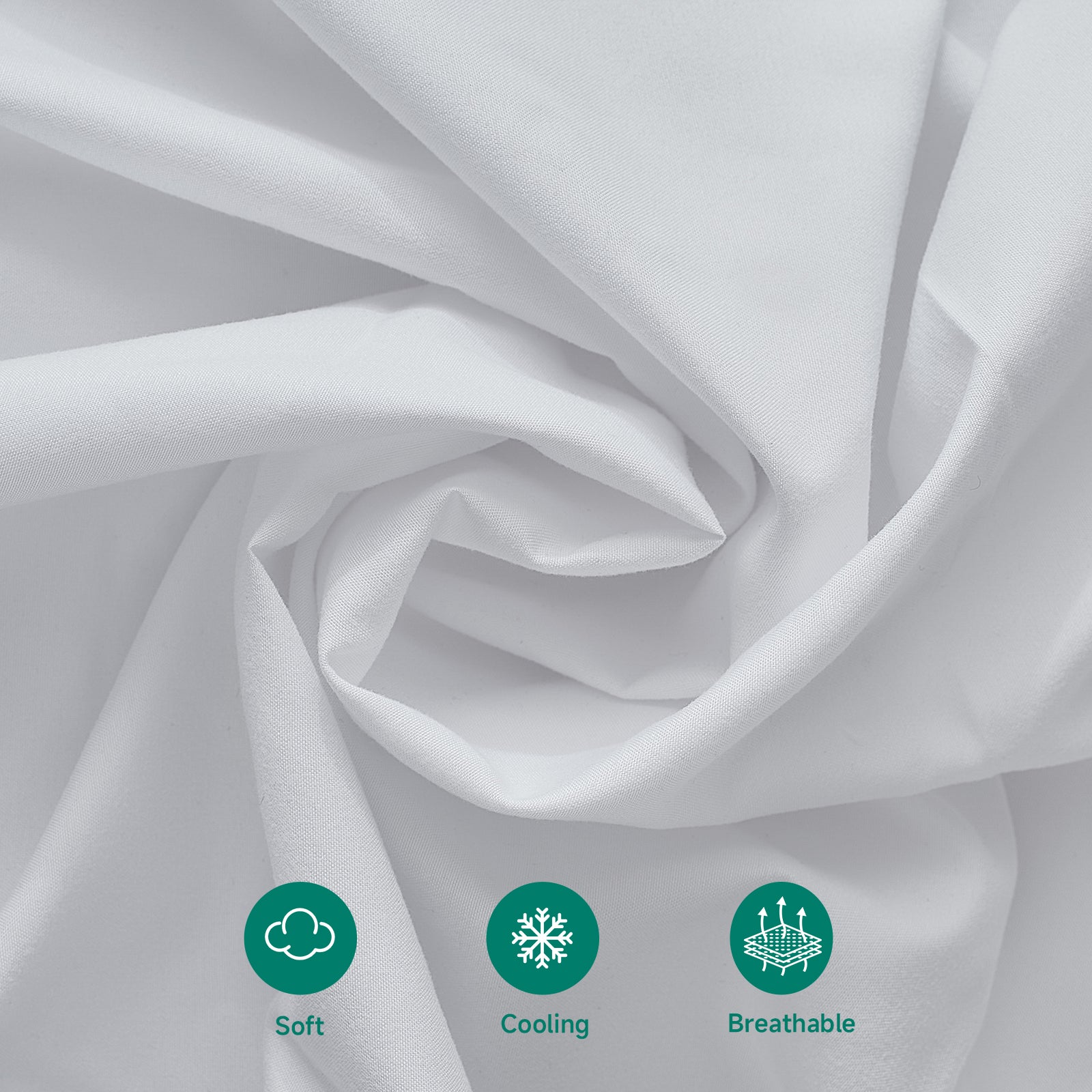 Z-hom 4 Piece cooling sheets White
