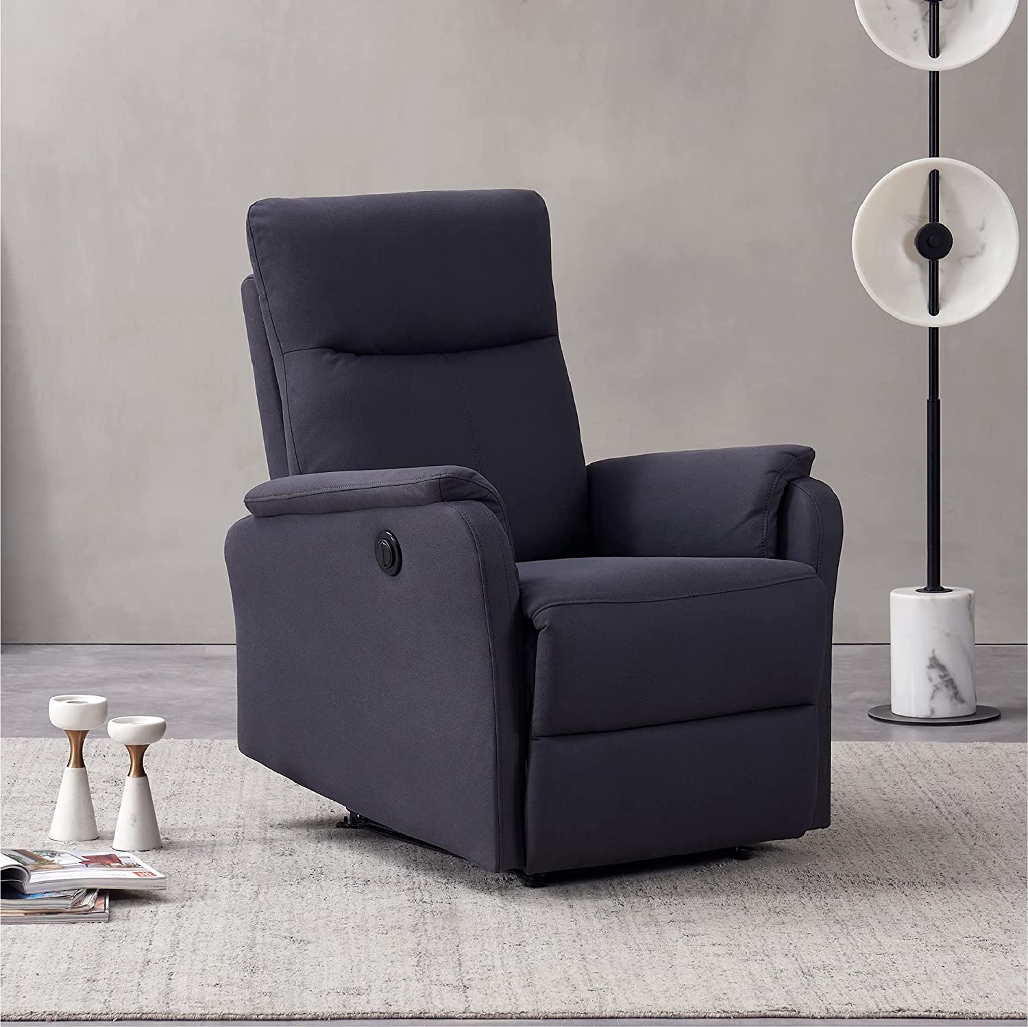 RC-006A ES727 HBP Electric Recliner Chair, Ergonomic Design for Watching TV, Working and Sleeping